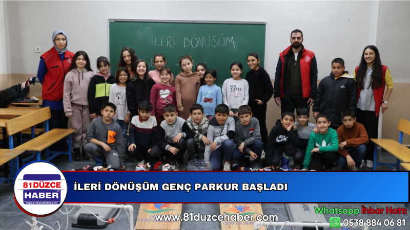 İLERİ DÖNÜŞÜM GENÇ PARKUR BAŞLADI