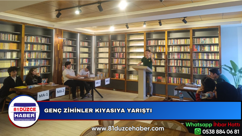 GENÇ ZİHİNLER KIYASIYA YARIŞTI