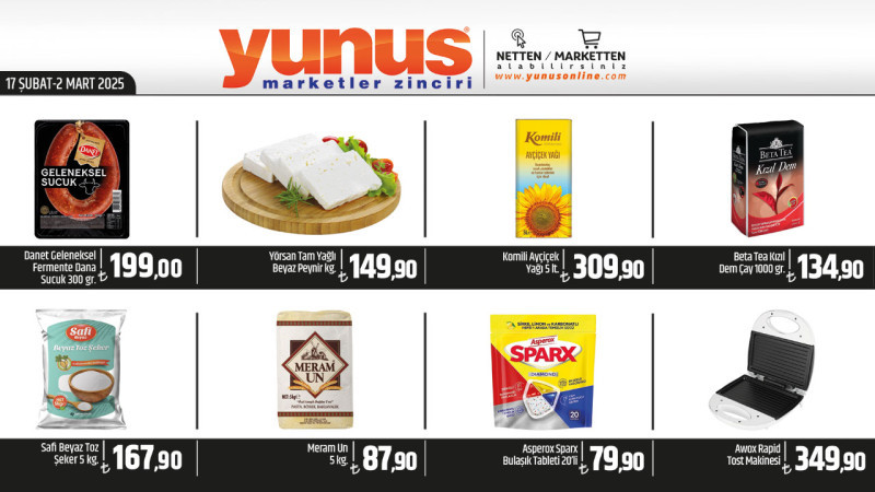 YUNUS MARKET 17 ŞUBAT-2 MART