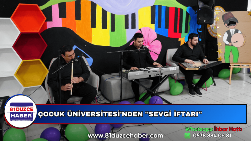 ÇOCUK ÜNİVERSİTESİ'NDEN ''SEVGİ İFTARI''