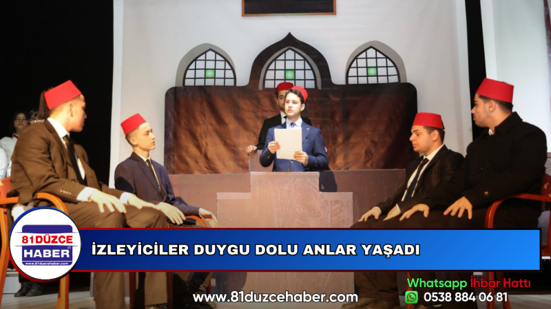 İZLEYİCİLER DUYGU DOLU ANLAR YAŞADI