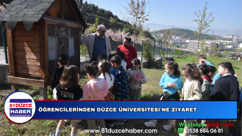 ÖĞRENCİLERİNDEN DÜZCE ÜNİVERSİTESİ'NE ZİYARET
