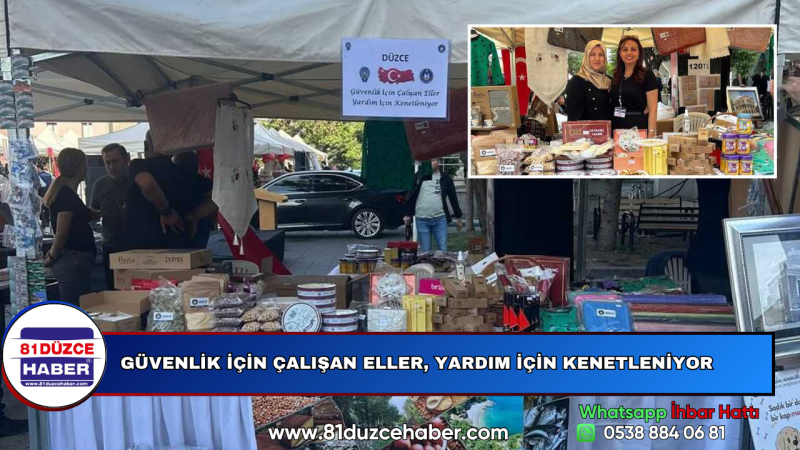 GÜVENLİK İÇİN ÇALIŞAN ELLER, YARDIM İÇİN KENETLENİYOR