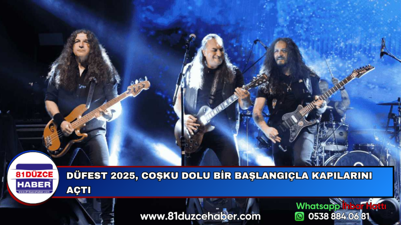 DÜFEST 2025, COŞKU DOLU BİR BAŞLANGIÇLA KAPILARINI AÇTI