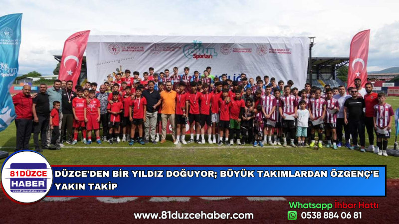 FUTBOL YILDIZLAR TÜRKİYE BİRİNCİLİĞİ DÜZCE'DE TAMAMLANDI