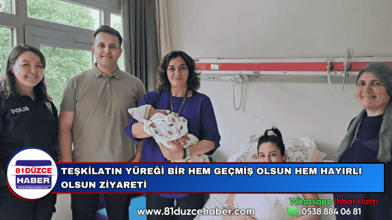 TEŞKİLATIN YÜREĞİ BİR HEM GEÇMİŞ OLSUN HEM HAYIRLI OLSUN ZİYARETİ