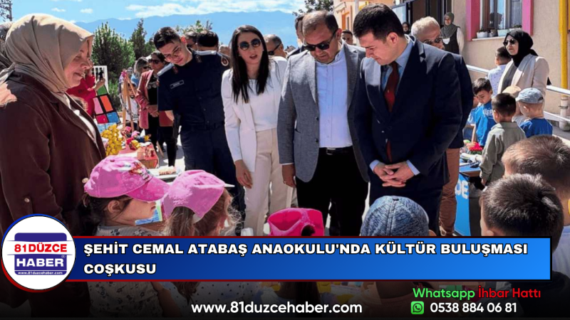 ŞEHİT CEMAL ATABAŞ ANAOKULU'NDA KÜLTÜR BULUŞMASI COŞKUSU