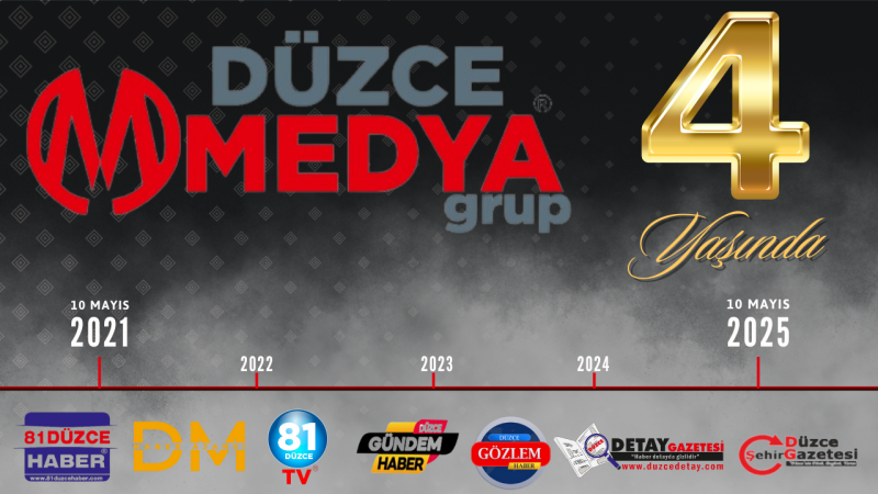 DÜZCE MEDYA GRUP 4 YAŞINDA