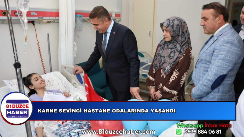 KARNE SEVİNCİ HASTANE ODALARINDA YAŞANDI