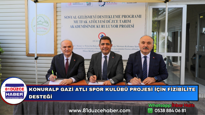 KONURALP GAZİ ATLI SPOR KULÜBÜ PROJESİ İÇİN FİZİBİLİTE DESTEĞİ