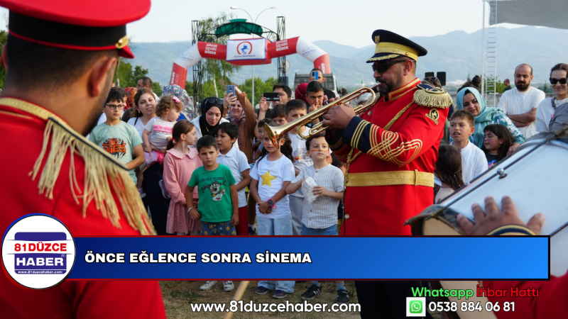 ÖNCE EĞLENCE SONRA SİNEMA