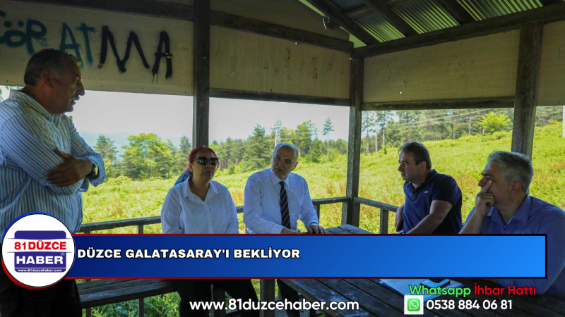 DÜZCE GALATASARAY'I BEKLİYOR
