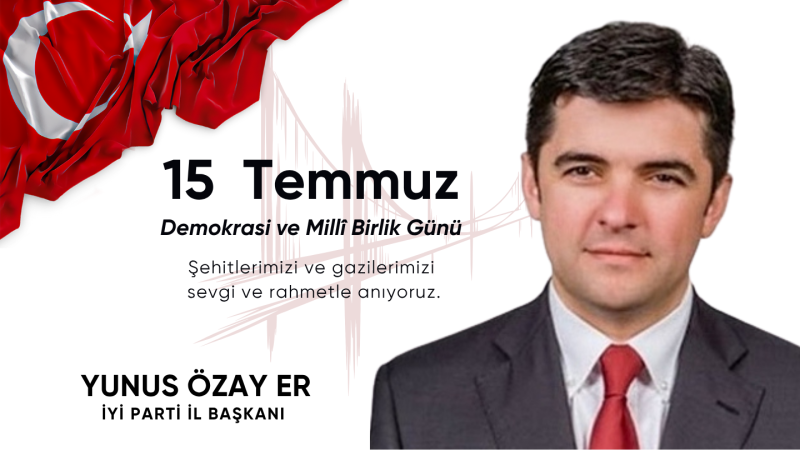 İYİ PARTİ BAŞKANI YUNUS ÖZAY ER