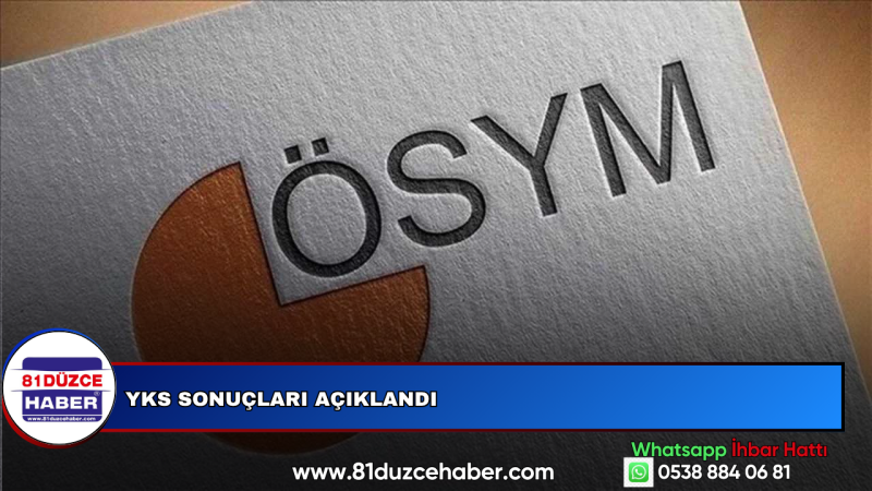 YKS Sonuçları Açıklandı