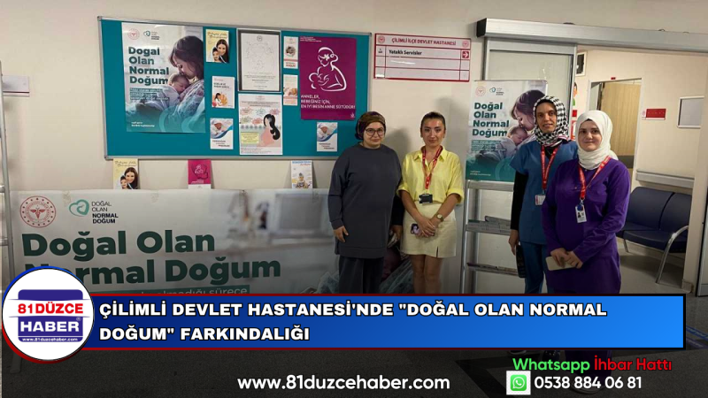 Çilimli Devlet Hastanesi'nde 