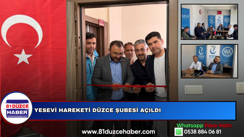 Yesevi Hareketi Düzce Şubesi Açıldı
