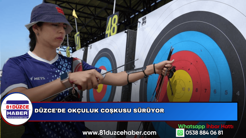 Düzce'de Okçuluk Coşkusu Sürüyor