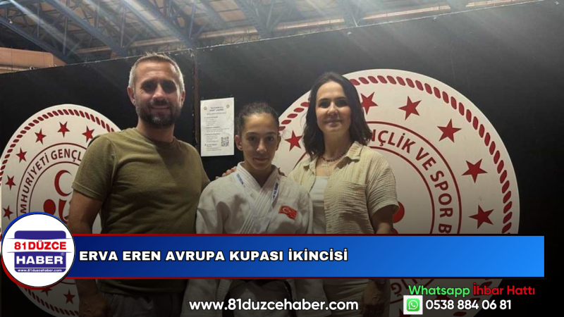 Erva Eren Avrupa Kupası İkincisi