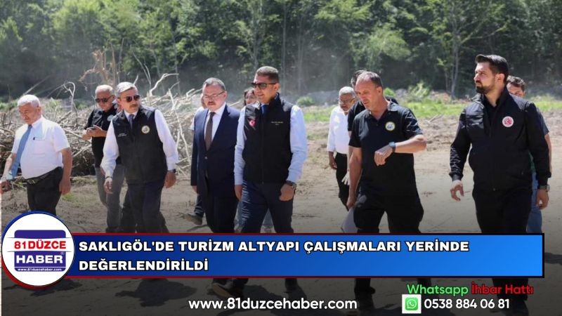 Saklıgöl'de Turizm Altyapı Çalışmaları Yerinde Değerlendirildi