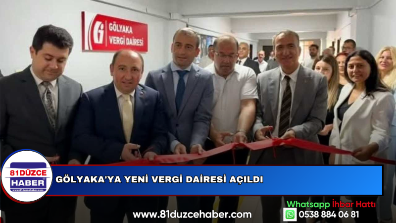 Gölyaka'ya Yeni Vergi Dairesi Açıldı