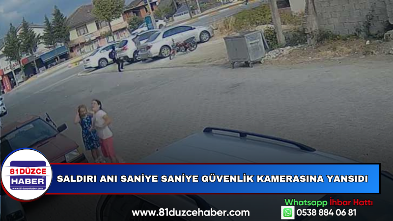 Saldırı Anı Saniye Saniye Güvenlik Kamerasına Yansıdı
