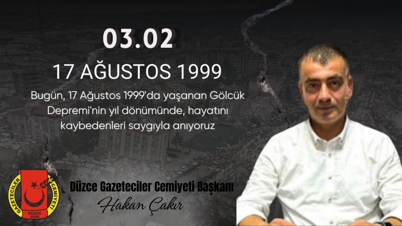 HAKAN ÇAKIR  17 AĞUSTOS