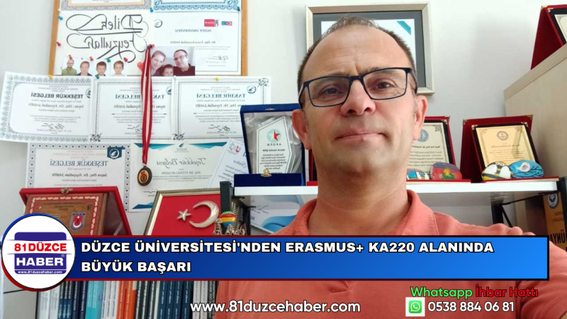 Düzce Üniversitesi'nden Erasmus+ KA220 Alanında Büyük Başarı