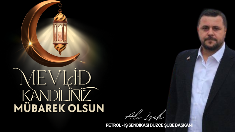 ALİ IŞIK MEVLİD KANDİLİ KUTLAMASI