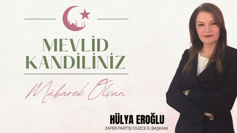 ZAFER PARTİSİ MEVLİD KANDİLİ KUTLAMASI