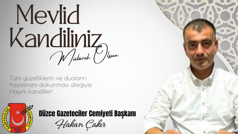 HAKAN ÇAKIR MEVLİD KANDİLİ KUTLAMASI