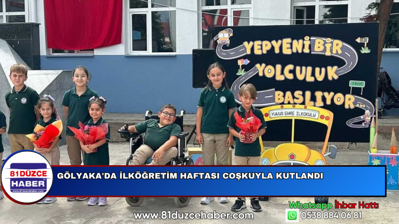 Gölyaka'da İlköğretim Haftası Coşkuyla Kutlandı