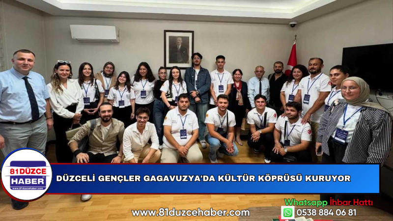 Düzceli Gençler Gagavuzya'da Kültür Köprüsü Kuruyor