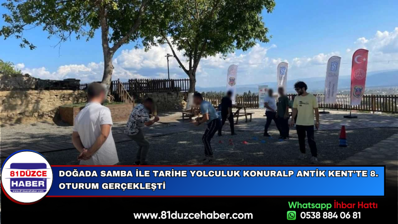 Doğada Samba ile Tarihe Yolculuk Konuralp Antik Kent'te 8. Oturum Gerçekleşti