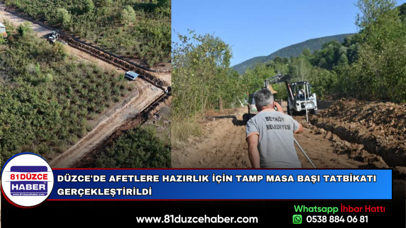 Beyköy'de 5.280 Metrelik Yeni İmar Yolu Açıldı