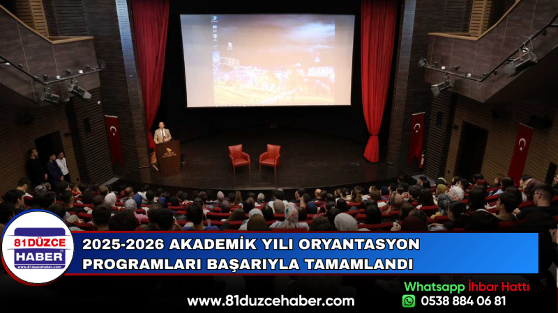 2025-2026 Akademik Yılı Oryantasyon Programları Başarıyla Tamamlandı