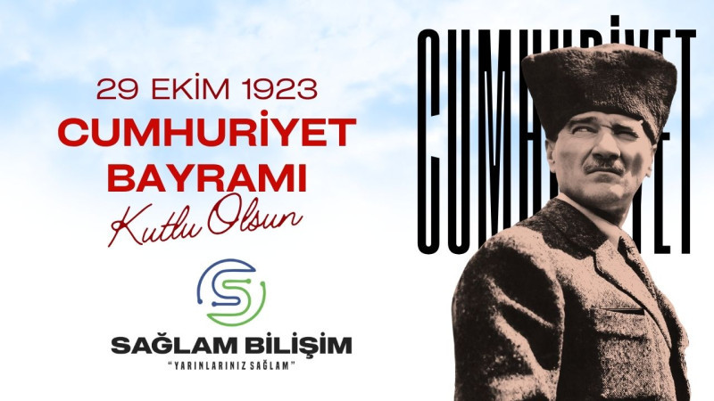 SAĞLAM BİLİŞİM 29 EKİM REKLAM ÇALIŞMASI 