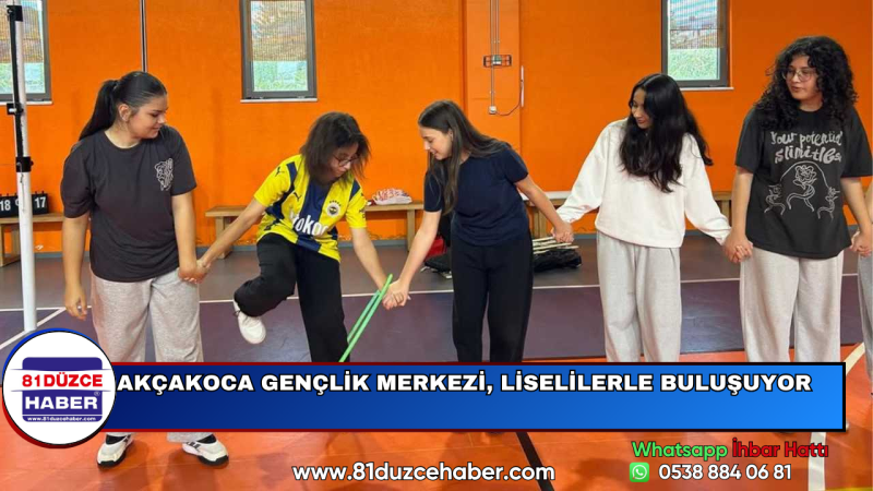 Akçakoca Gençlik Merkezi, Liselilerle Buluşuyor