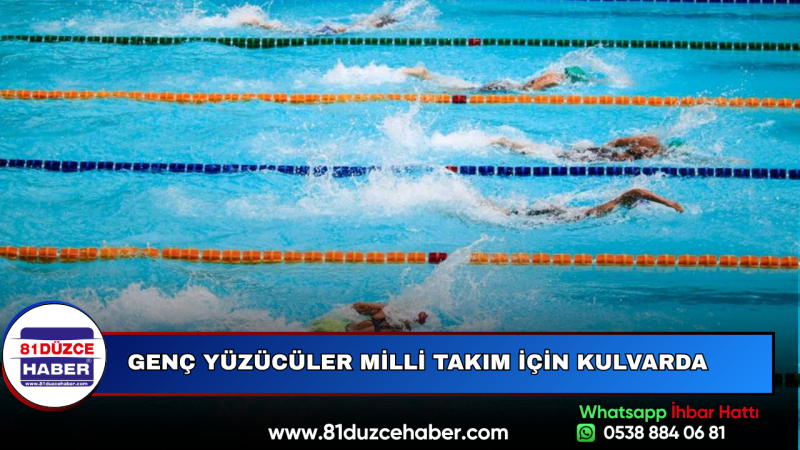 Genç Yüzücüler Milli Takım İçin Kulvarda