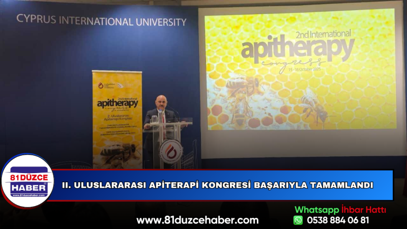  II. Uluslararası Apiterapi Kongresi Başarıyla Tamamlandı