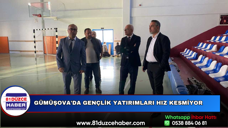 Gümüşova'da Gençlik Yatırımları Hız Kesmiyor