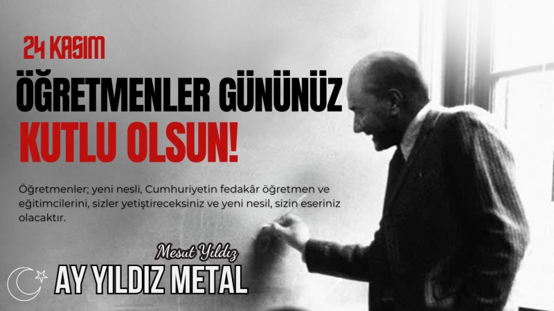 AY YILDIZ METAL 24 KASIM REKLAM İLANI
