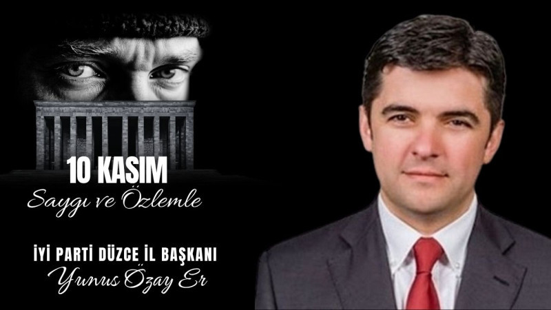 YUNUS ÖZAY ER 10 KASIM REKLAM   İLANI