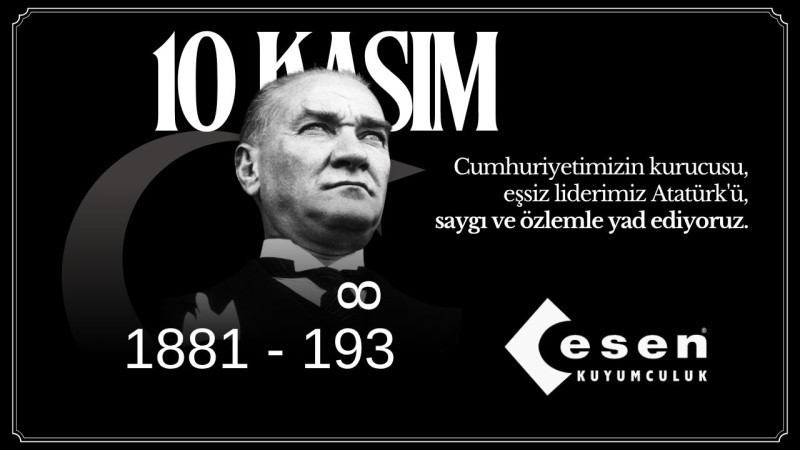 ESEN  KUYUMCULUK 10 KASIM REKLAM   İLANI
