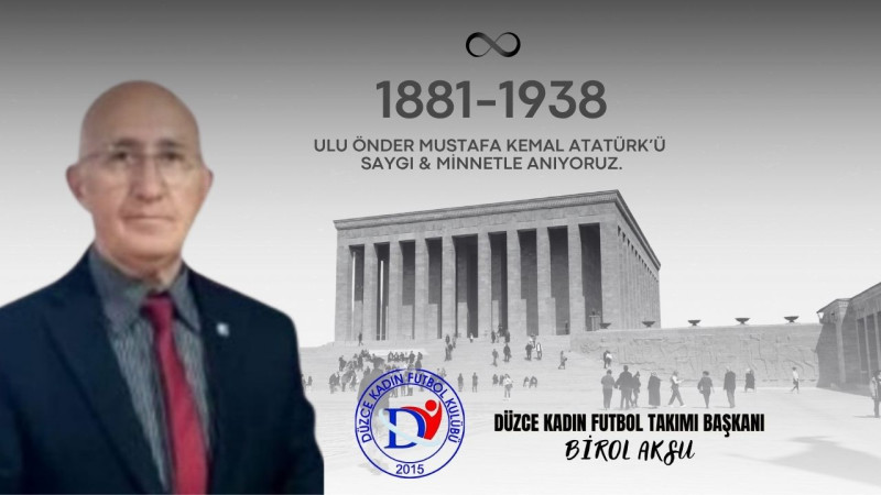 BİROL AKSU 10 KASIM REKLAM   İLANI