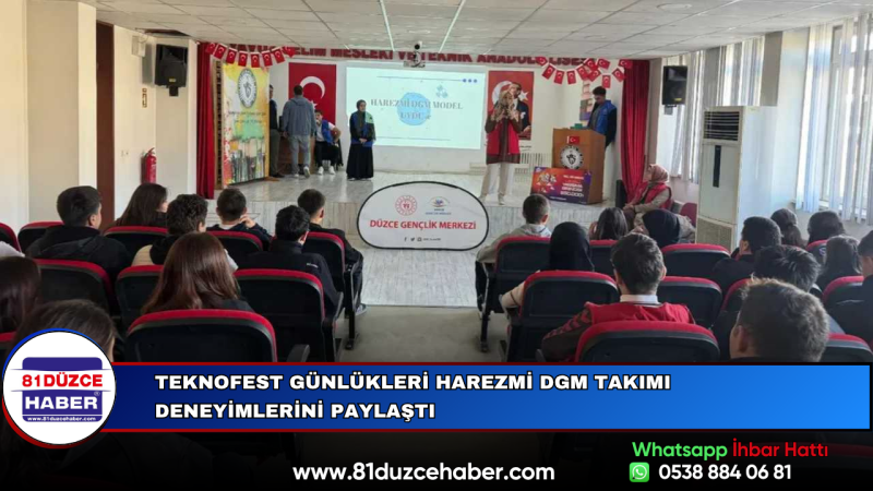 Teknofest Günlükleri Harezmi DGM Takımı Deneyimlerini Paylaştı