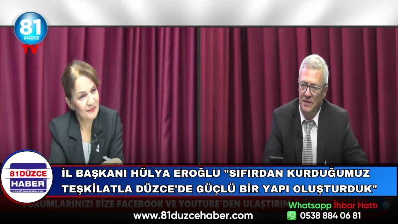 İl Başkanı Hülya Eroğlu 