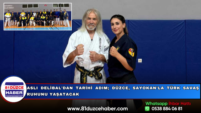 Aslı Delibal'dan Tarihi Adım; Düzce, Sayokan'la Türk Savaş Ruhunu Yaşatacak
