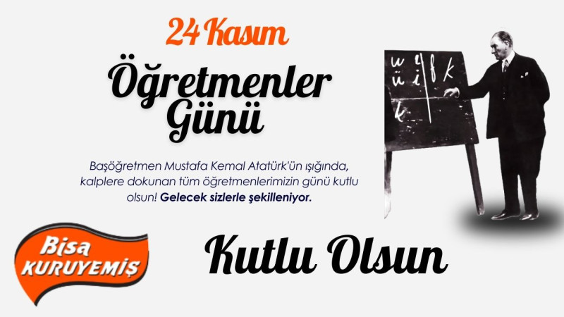 BİSA KURUYEMİŞ 24 KASIM REKLAM İLANI