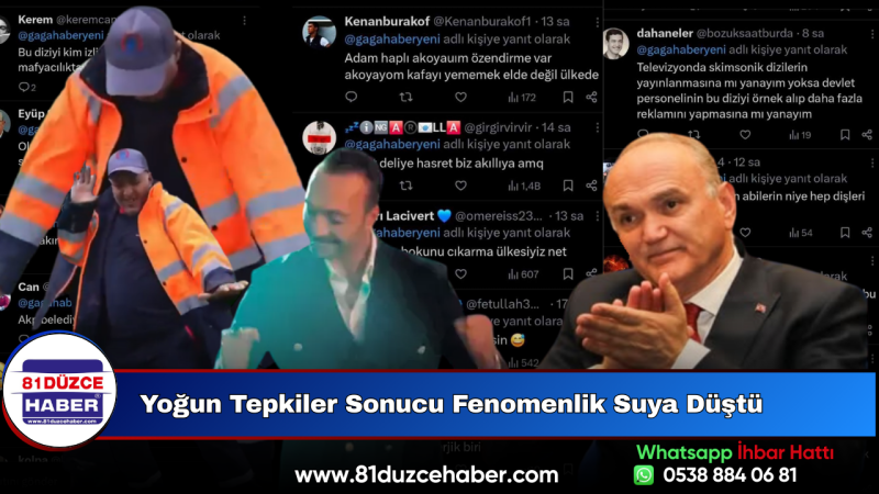 Yoğun Tepkiler Sonucu Fenomenlik Suya Düştü