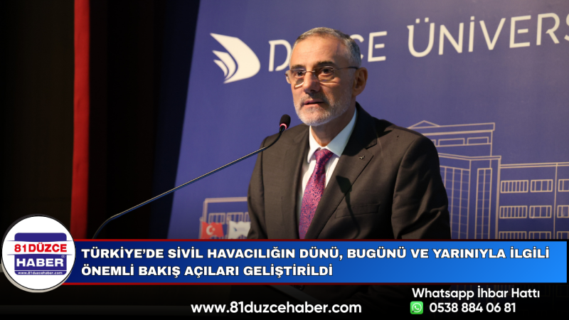 Türkiye’de Sivil Havacılığın Dünü, Bugünü ve Yarınıyla İlgili Önemli Bakış Açıları Geliştirildi